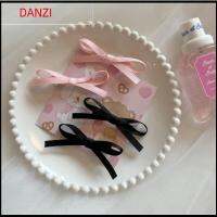 00DANZI00 2pcs ริบบิ้นบัลเล่ต์หวาน คลิปผมกุทัณฑ์ อุปกรณ์เสริมผม ชุดคลุมศีรษะ บางคลิปหนีบ เกาหลีแบบเกาหลี แฟชั่นสำหรับผู้หญิง กิ๊บติดผมโบว์ สาวๆ