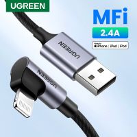 UGREEN MFi USB Cable for iPhone 14 13 12 Pro Max 2.4A Lightning Fast Charging Phone Data Cable for iPhone for iPad Wall Chargers