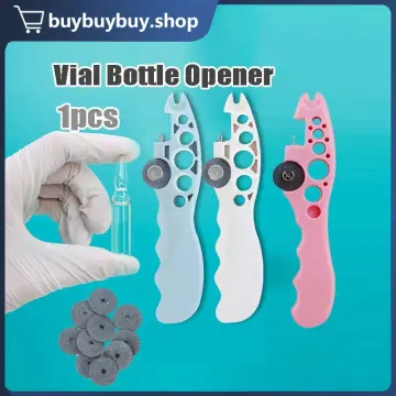 50pcs Disposable Medical Emery Glass Bottle Silicone Vial Opener Ampule  Breaker