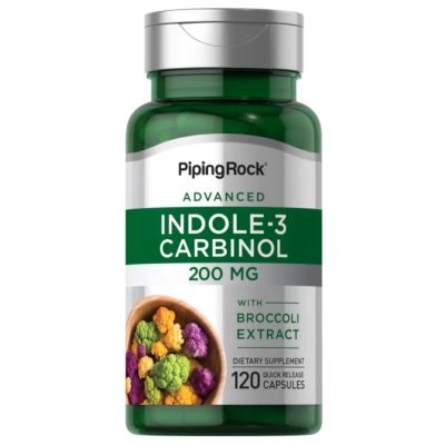 Piping Indole-3-Carbinol with Resveratrol 200 mg 120 Quick Release Capsules