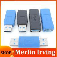 Merlin Irving Shop USB 3.0 Type A Male female To Female male Adapter Connector USB3.0 AM To AF Coupler Converter for Laptop PC cable Extender