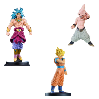 Dragon Ball Z Anime Figure 22cm Manga Son Goku Majin Buu Broli Action Figure Model Figma Collectible PVC Toys Gift Dolls