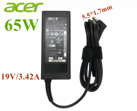 Acer Adapter ของแท้ 19V/3.42A 65W หัวขนาด 5.5*1.7mm สายชาร์จ เอเซอร์