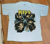 ? เสื้อยืดยอดนิยม Kiss Crazy Nights Concert Tour เสื้อยืดดีไซน์ใหม่ VINTAGE