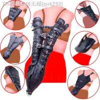 【CW】✕  Arm Binder SleevesBehind Back Bondage ArmbinderBDSM Leather Handcuffs Straight JacketSex Couples