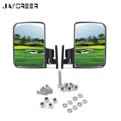 JayCreer Golf cart Side Mirrors For Club Car EZ-GO Yamaha and Others