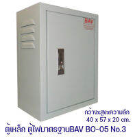 ตู้เหล็ก ตู้ไฟมาตรฐานBAV BO-05 No.3