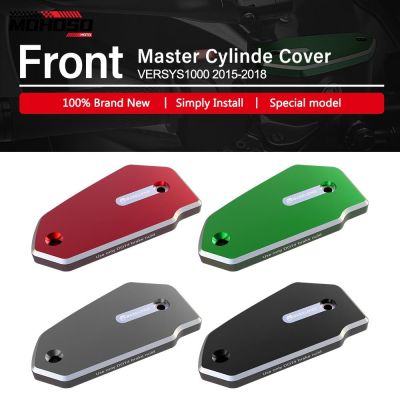 VERSYS1000 Motorcycle Accessories Front Fluid Cylinder Master Reservoir Cover Cap For Kawasaki VERSYS 1000 2015 2016 2017 2018