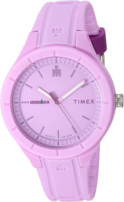 Timex Ironman Essential Urban Analog 38mm Watch Light Purple/Purple Accents