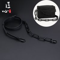 suitable for lv Presbyopia Orange Black Carabiner Shoulder Strap Adjustable Messenger Shoulder Backpack Strap Metal Chain Chain Single suitable for lv