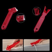 【cw】 2Pcs/set Joint Silicone Glass Cement Scraper Caulking Finishing Sealant Grout Remover Spreader Spatula Builders ！