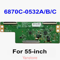 1Pc 100% Original V15 FHD DRD TCON Board 6870C-0532A 6870C-0532B 6870C-0532C T-CON Logic Board สำหรับ43นิ้ว49นิ้ว55หน้าจอขนาดนิ้วหน้าจอ LCD