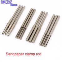 1-100PCS Sandpaper Clamp 2.35/3.0mm Fixing Rod Split Mandrels Long Abrasive Holder Clip For Electric Grinder Accessories