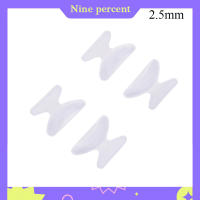 Nine percent 2คู่2.5mm/1.8mm แว่นตากันแดดแว่นตากันแดด Anti-SLIP silicone Nose Pad glasses Tools