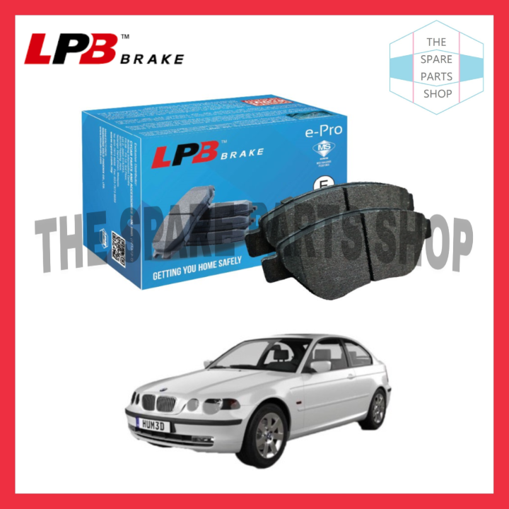 BMW E46 3S FRONT LPB BRAKE PAD Lazada