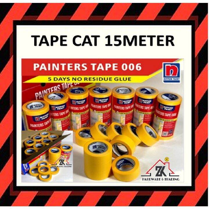 NIPPON PAINT MASKING TAPE PAINTER TAPE 006 (24MM / 36MM ) TAPE