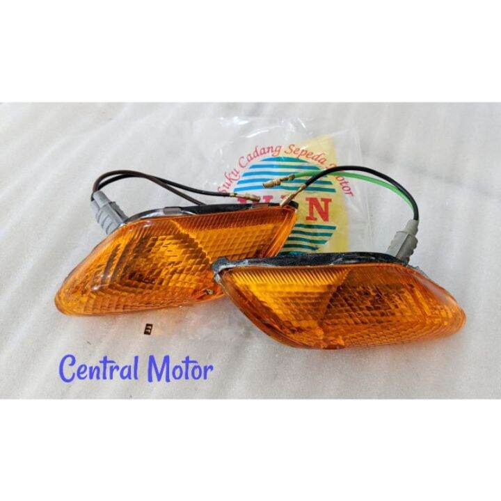 Lampu Sein Sen Riting Depan Kanan Kiri Fizr Fiz R Vega Lama Kuning Lazada Indonesia