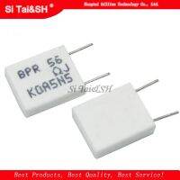 ❉❃ 10pcs BPR56 5W 0.001 0.1 0.15 0.22 0.25 0.33 0.5 ohm Non-inductive Ceramic Cement Resistor 0.1R 0.15R 0.22R 0.25R 0.33R 0.5R