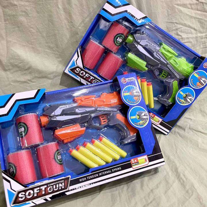 Child Safety Sucker Bullet Pistol EVA Sponge Soft Bullet Gun Toy Gun