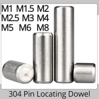 M1 M1.5 M2 M2.5 M3 M4 M5 M6 M8 304 Baja Tahan Karat Pin Silinder Rak Mendukung Menemukan Dowel Logam 4- 5Mm 28Mm 40Mm 45Mm 50Mm