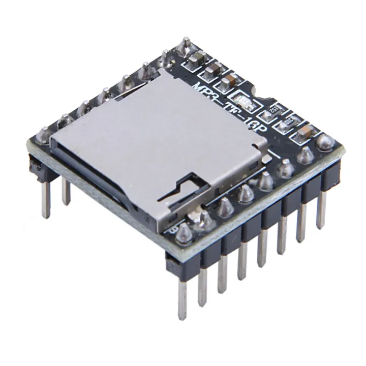 DFPlayer Mini MP3 Player Module For Arduino Black | Lazada.co.th