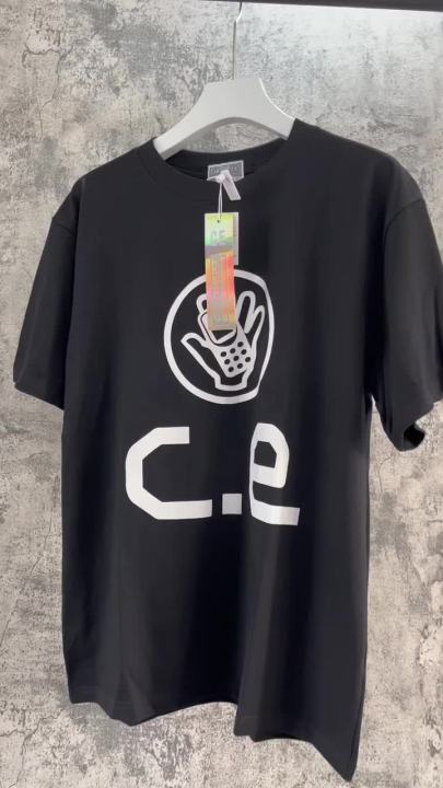 Simple Logo Casual Mobile Phone Printing Cav Empt C.E T Shirt Men Women 100 Cotton Black Cavempt Tee Short Sleeve Inside Tags Lazada