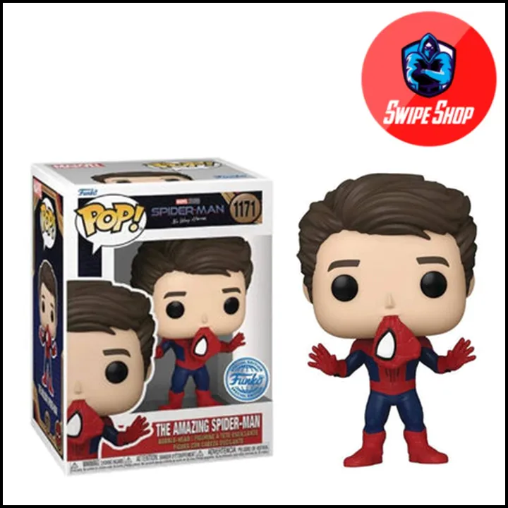 Funko Pop The Amazing Spidermans Unmasked Spidermans No Way Home Exclusive  | Lazada PH