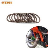 OTOM รถจักรยานยนต์ปะเก็นท่อร่วมไอเสียซีล O-แหวนแพ็ค10สำหรับ KTM SX85 XC105 SX125 XCW150 Oring ท่อไอเสีย0770380030