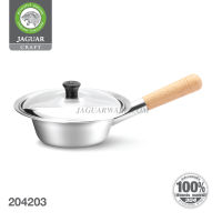 JAGUAR หม้อ หม้ออบวุ้นเส้น/หม้อสเตนเลส 20 ซม. พร้อมฝา 1 ใบ