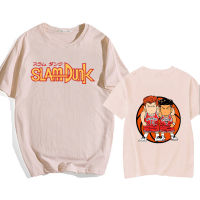 Slam Dunk แขนสั้นอะนิเมะเสื้อยืดกราฟิกการ์ตูนอะนิเมะ swart มังงะผ้าฝ้าย100 แฟชั่น Tee-เสื้อ Harajuku Casual T เสื้อ