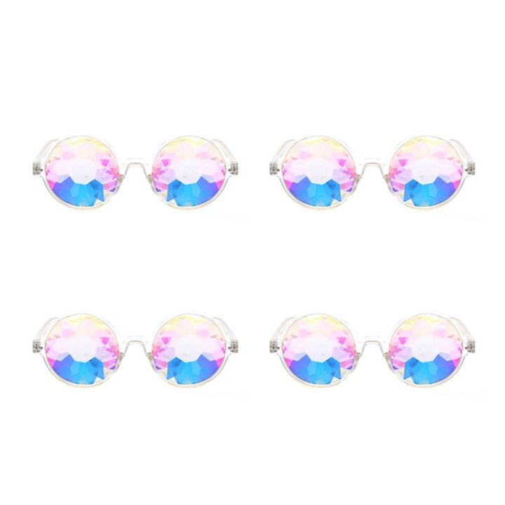 dfthrghd-4x-kaleidoscope-glasses-rave-festival-party-sunglasses-diffracted-lens-transparent