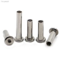 ♧▤  M3 M4 M5 M6 M8 304 Stainless Steel Large Flat Hex Hexagon Socket Head Rivet Connector Insert Joint Sleeve Cap Nut