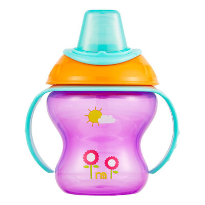 ถ้วยหัดดื่มสำหรับเด็กเล็ก mothercare non-spill first tastes cup - pink PB868