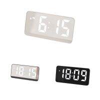 Digital Alarm Clock Voice Control Temperature Date Snooze Night Mode 12/24H Anti-Disturb Function