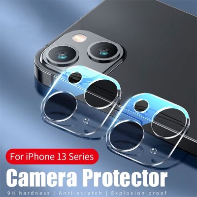 กระจกนิรภัยกันรอยหน้าจอเลนส์กล้อง กันแสงสีฟ้า สําหรับ For iPhone 13 12 11 14 Pro Max 12 13 Mini