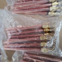 CCBXPJ-Refrigeration Spare Parts Air Conditioner Refrigeration Access Valve Pin Valve Charing Valve 10 Pcs Copper Tube 11.7cm