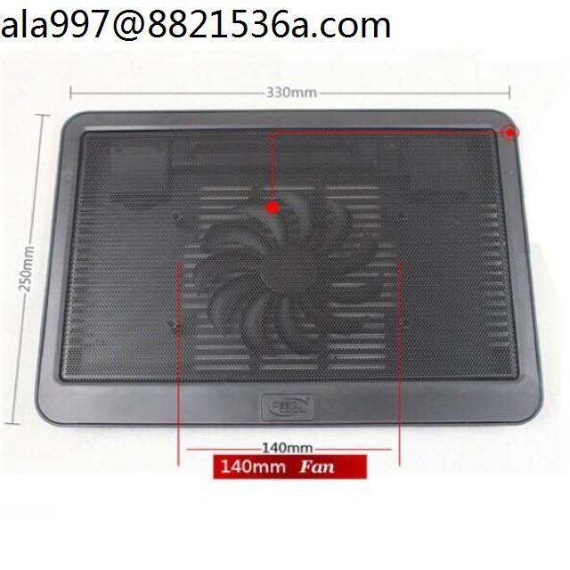 cooling pad n19 laptop radiator base mute fan cooling height bracket ...