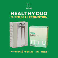 [เฮลตี้แบบคุ้ม x2] Healthy Duo ? Future Salad 1 กล่อง + FIT U 1 กล่อง