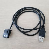 Ide Molex เป็น Usb ตัวแปลงสัญญาณตัวผู้5V สายเคเบิลสำหรับไฟ Laproter พัดลมทำความเย็น