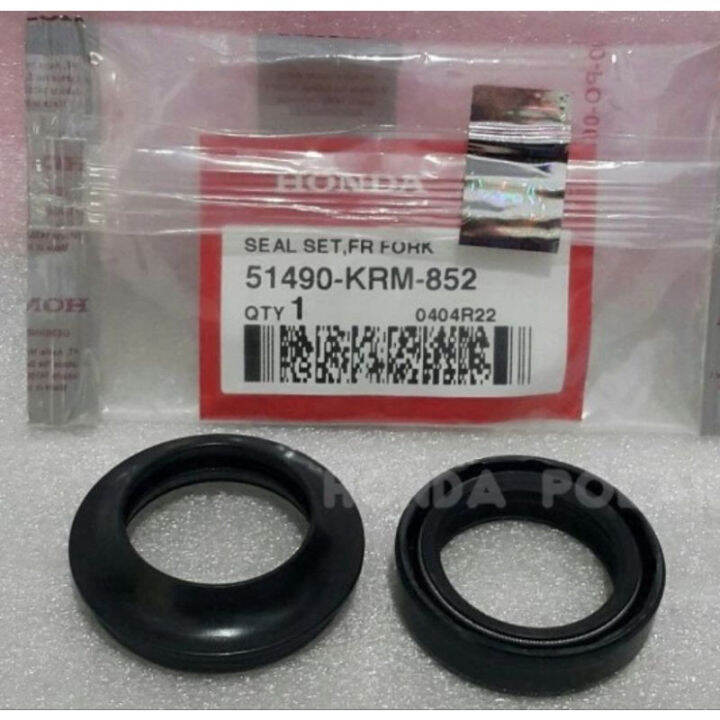 Seal Shock Depan Seal Debu Set Front Fork Honda Megapro Mega Pro New Monoshock Supra