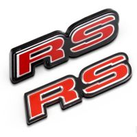 Modified RS Logo Emblem Badge Car Accessories