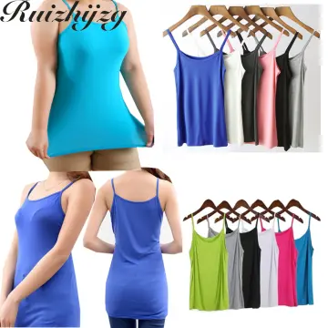 Large Size Plus Size Ladies Camisole Women's Summer Inner Wear New Style  with Chest Pad Beautiful Back Sexy Outer Wear Base Open Back Top