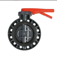 UPVC BUTTERFLY VALVE  วาล์ว วาล์วด้ามโยก วาล์วปีกผีเสื้อยูพีวีซี วาล์วพลาสติก