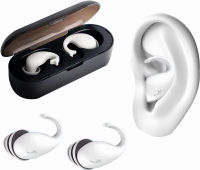 NBEW Ear Plugs for Sleeping Nois- Cancelling Silicone Earplugs Sound Blocking Sleeping, Super Soft, Ear Plugs for Sleeping Reusable Noise Reduction Earplugs for Sleep,Snoring,Work,Studying,Travel (White)