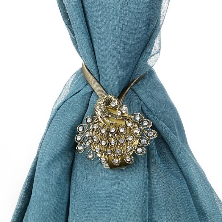 1pc-magnetic-curtain-buckle-peacock-spring-curtain-clip-holder-punch-free-curtain-tieback-straps-accessories-home-decoration