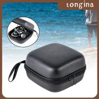 Tongina เคสรอกตกปลามีกระเป๋าซิปปิดรอกตกปลาสำหรับม้วนแพตกปลาแพ