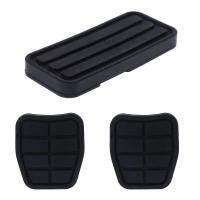 Manual Replacement Car Pedals Covers 3 Pcs Rubbers Vehicles Covering Pockets For Accelerator Automatic Car Pedal Replacement For Pedal Accessories