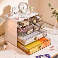 ☃۩ Stackable Storage Drawers Desktop Storage Box for School Office Sundries Stationery Storage Organizer Home Storage Supplies