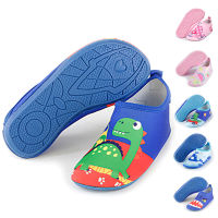 Kids Summer Slippers Childrens Beach Shoes Non-slip Breathable Boys and Girls Baby Swimming Wading Shoes Indoor Soft Socks