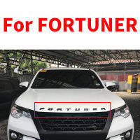 สำหรับโตโยต้า Fortuner วีไอพีรถ ABS 3D ตัวอักษรคำเครื่องยนต์ที่อยู่อาศัยตกแต่งโลโก้ฮู้ดสัญลักษณ์ตรา D Ecals สติ๊กเกอร์อุปกรณ์เสริม